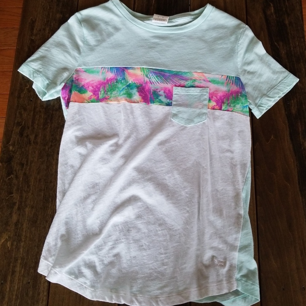Xs. Baggy adorable shirt pocket PINK BRAND
